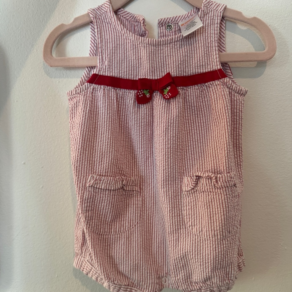 Gymboree Strawberry Romper